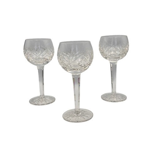 Vintage stemmed crystal hock - stemmed,