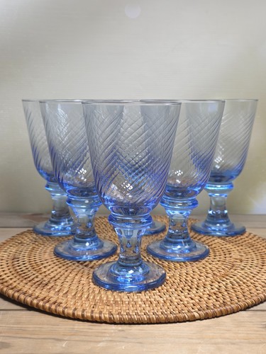 Vintage libbey light blue - libbey,
