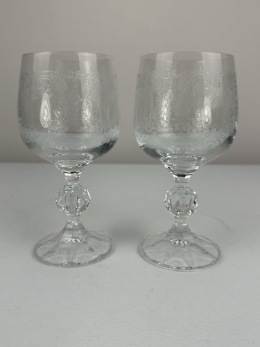 Vtg bohemian crystal - vtg, stem