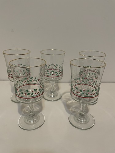 Qty5 vintage libbey - vintage,
